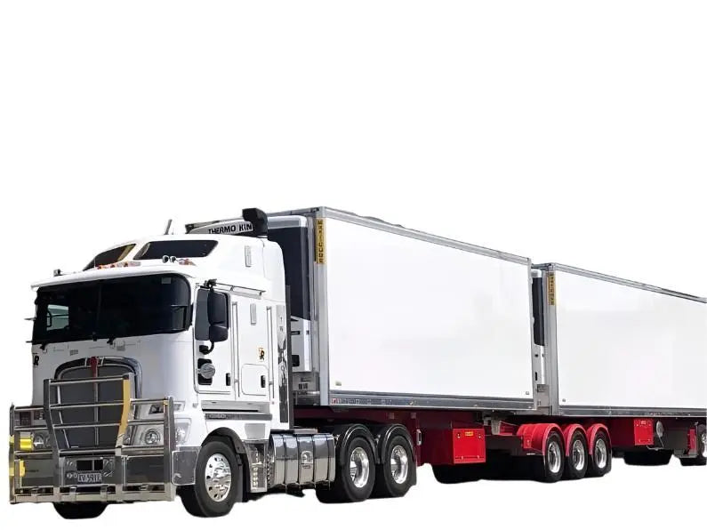 B Double Trailer Washing